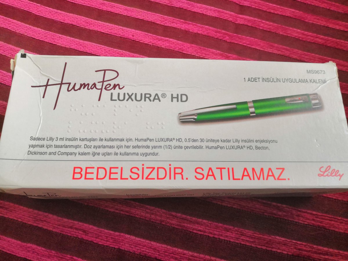 Tip 1 diyabetli küçük çocuklar  buçuklu insülin kalemine ulaşamıyorlar. Yanıbaşımızda tüm Avrupa ülkelerinde varken bizde neden yok <a href="/saglikbakanligi/">T.C. Sağlık Bakanlığı</a> <a href="/LillyPadEU/">LillyPad EU</a> <a href="/EliLillyandCo/">Eli Lilly and Company</a> <a href="/sgksosyalmedya/">SGK</a> <a href="/sukruhatun/">Şükrü Hatun</a>