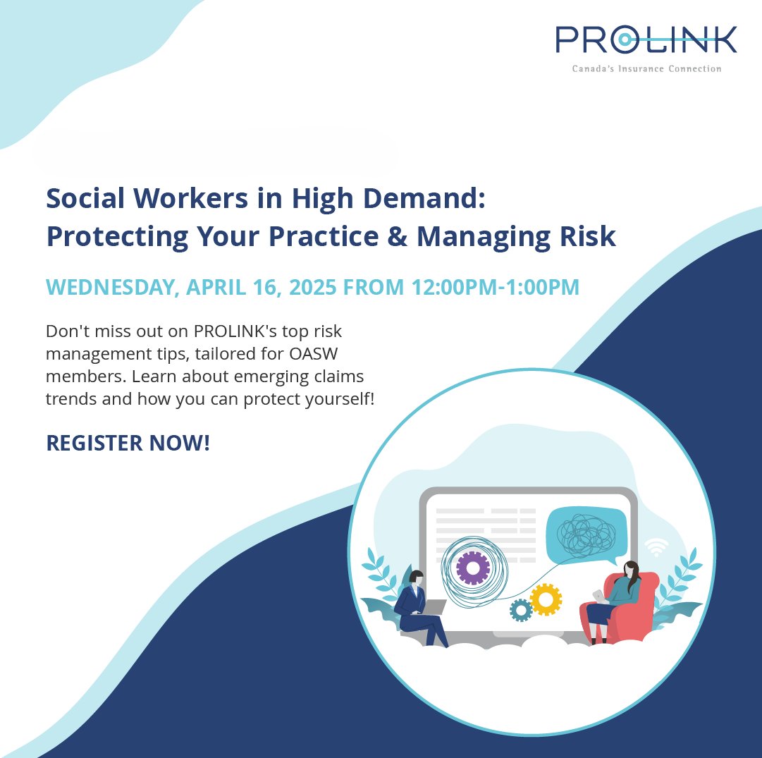 As demands increase, #SocialWorkers are taking on more. But while you’re helping others, are you putting yourself at risk? 🚨

Join our FREE webinar to understand your exposures and learn how to keep your business, your clients, and their data safe.👇

oasw.zoom.us/webinar/regist…
