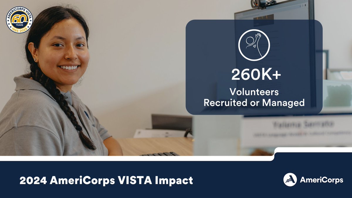 AmeriCorps VISTA (@americorpsvista) on Twitter photo From ensuring families have access to food and healthcare, supporting our veterans by connecting them to resources and benefits they have earned, organizing recovery services after disasters strikes, and more – <a href="/AmeriCorpsVISTA/">AmeriCorps VISTA</a> members #GetThingsDone for our communities! 💪 From ensuring families have access to food and healthcare, supporting our veterans by connecting them to resources and benefits they have earned, organizing recovery services after disasters strikes, and more – <a href="/AmeriCorpsVISTA/">AmeriCorps VISTA</a> members #GetThingsDone for our communities! 💪