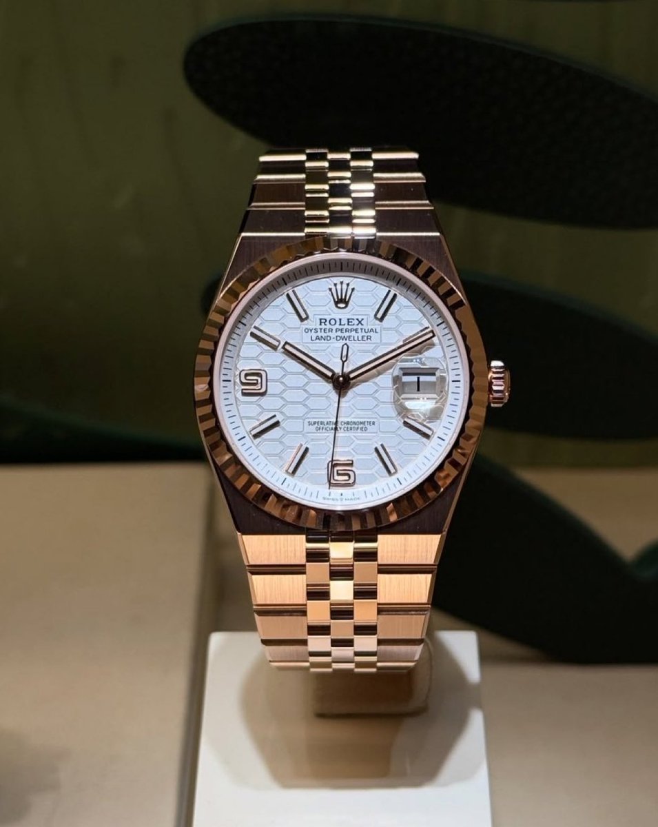 TimekeepersHub's tweet photo. The Rolex Land-Dweller https://t.co/rRITNy8MaC