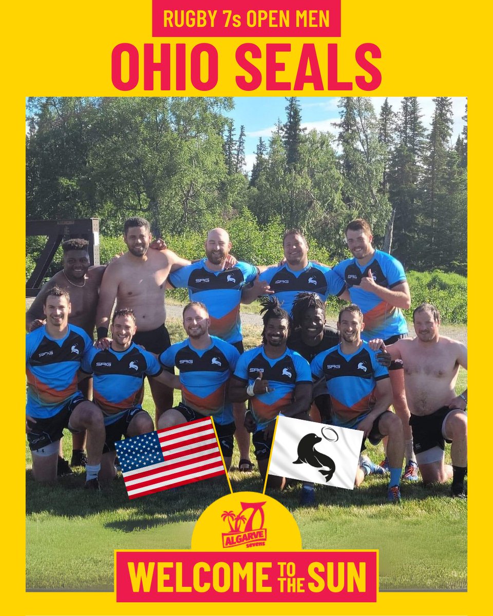Algarve7s's tweet photo. Algarve 7s 2025 – The Ohio Seals Are Hitting the Sand! 🇺🇸🏉☀️

All the way from the USA, the Ohio Seals are making waves at Algarve 7s 2025—bringing both their Men’s and Women’s teams to compete in the Rugby Sevens Open! 💪🌊 https://t.co/W4VxixioIB