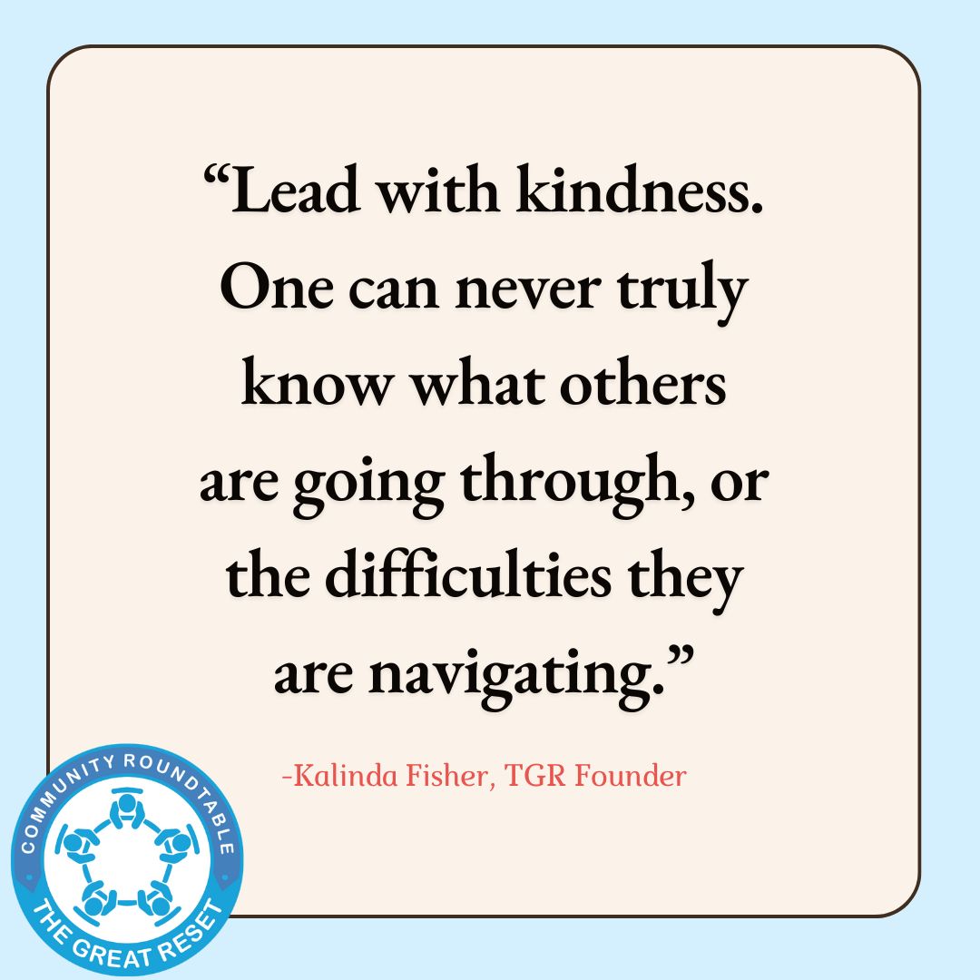 ResetGreat's tweet image. Kindness costs nothing but means everything. Lead with it—you never know whose day you might change. 💛 #TheGreatReset #LeadWithKindness