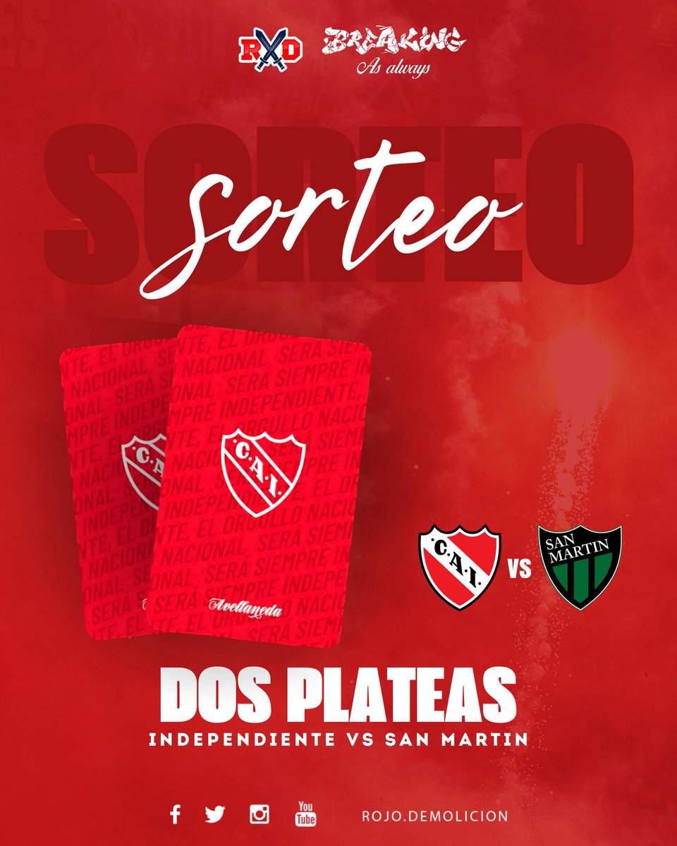Rojo ⚔️ Demolición tweet media