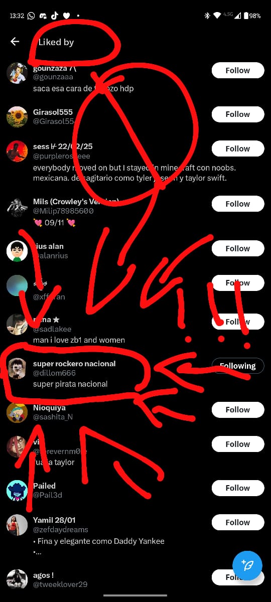 JAVIER MILEI VS LOS MALVADOS 7 EXES DE KARINA ‼️🗣 tweet media