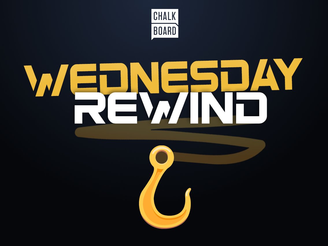 Wednesday Rewind 🪝

Bad beat from last week?      

We will refund 10 people's slips! Just reply with a pic of your entry and username below 👇