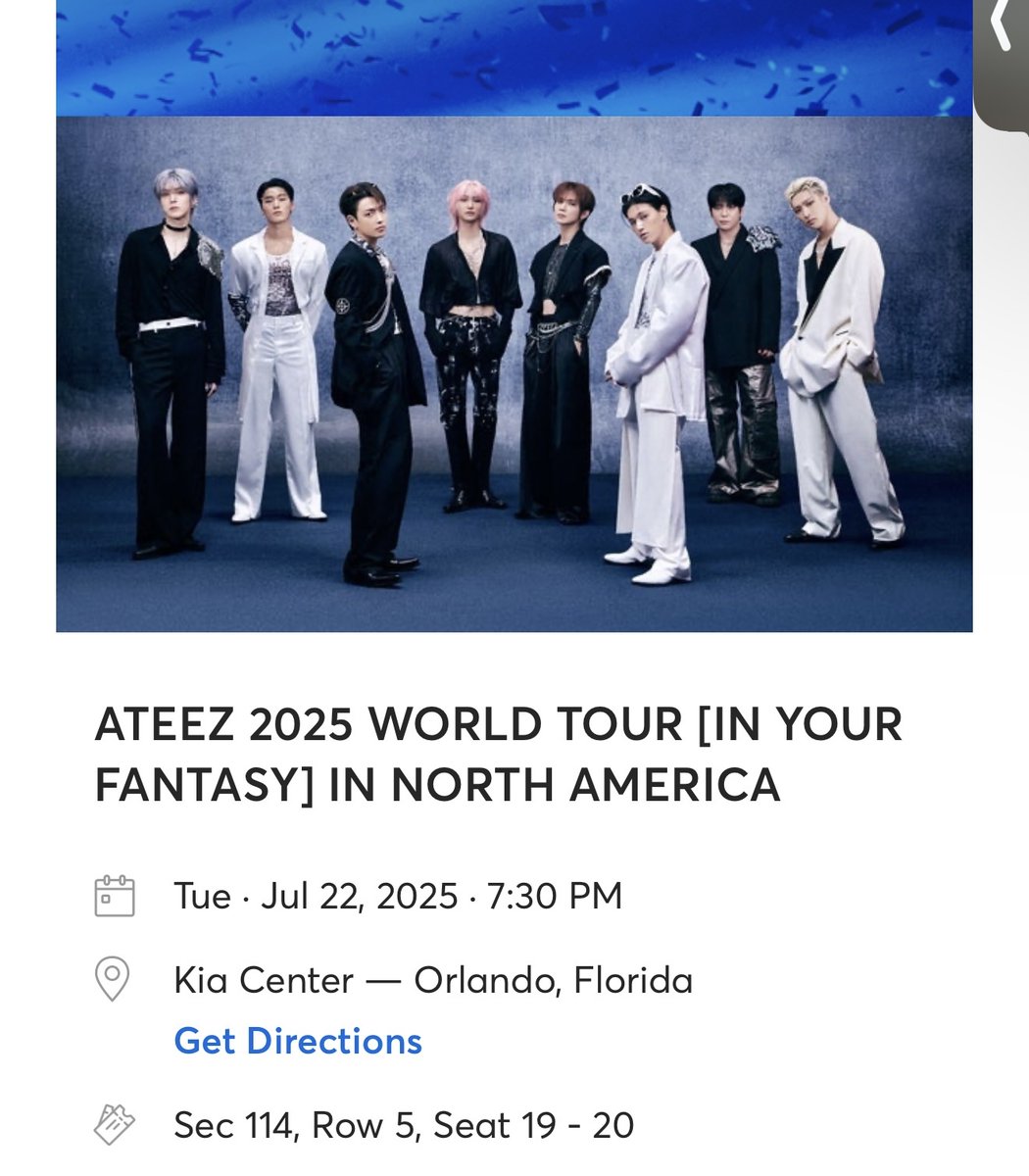 Kgarc0518's tweet photo. Absolutely livid! Paid for #Ateez tickets for 07/22 at Orlando and now there’s a new date with MUCH cheaper tickets?! 😡 Total rip-off for fans who bought them early. Isn’t this against consumer rights? #Ticketmaster #Outrage Anybody else? https://t.co/GdGA9eW2jt