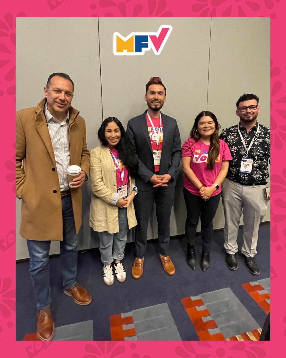 MiFamiliaVota's tweet photo. RECAP: Yesterday, our Georgia and North Carolina leader, @irvinghzavaleta, joined an incredible panel at the #AVSummit25 with fellow battleground state champions to dive deep into voter analysis. @AmericaVotes @AdvanceCarolina https://t.co/OqDI0Pfx7n