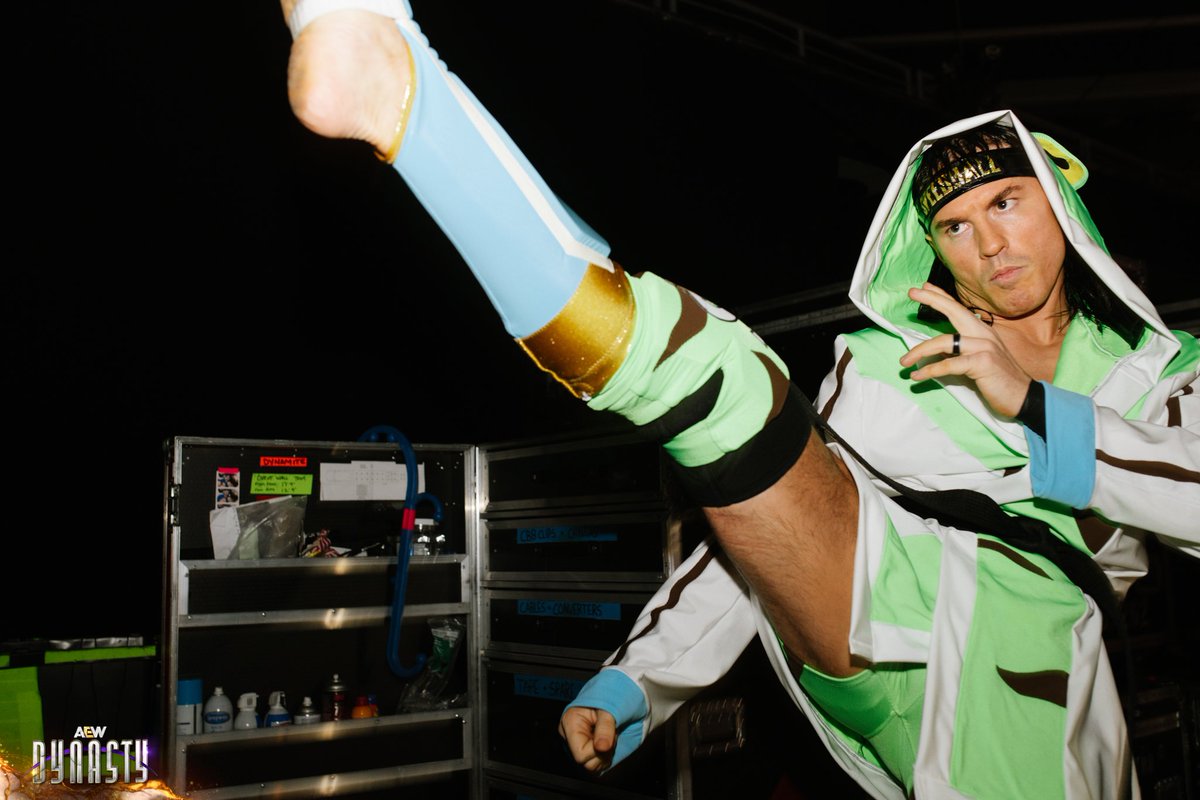 SpeedballBailey's tweet photo. It's Wednesday, you know what that means. #AEWDynasty https://t.co/w3NbD4Pxic