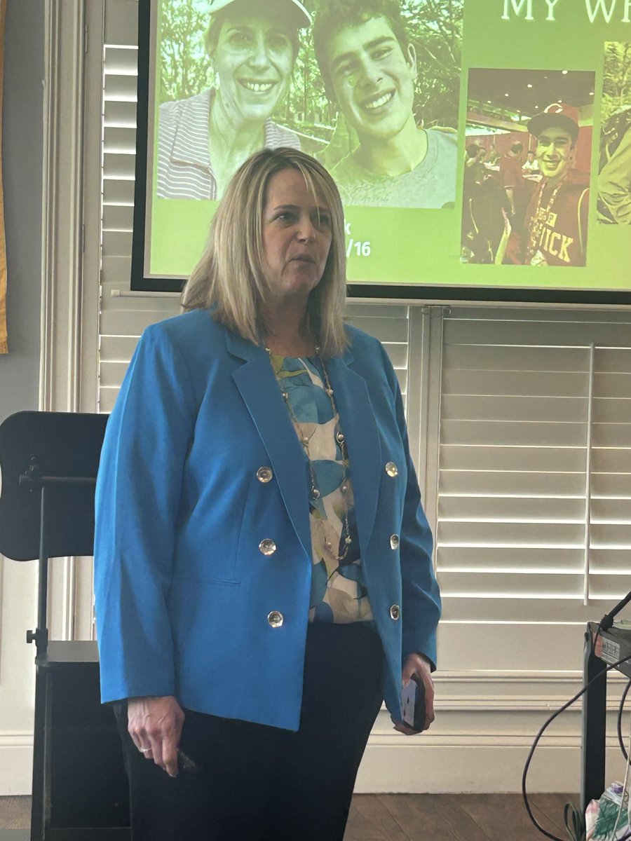 thanks Gina Marek founder of <a href="/myfave5/">Scarlet</a> for sharing about teens mental health mental health w cincy eastside rotary ⁦<a href="/ClermontChamber/">Clermont Chamber</a>⁩