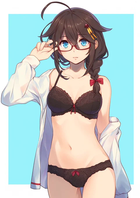 メガネ時雨 #艦これ 