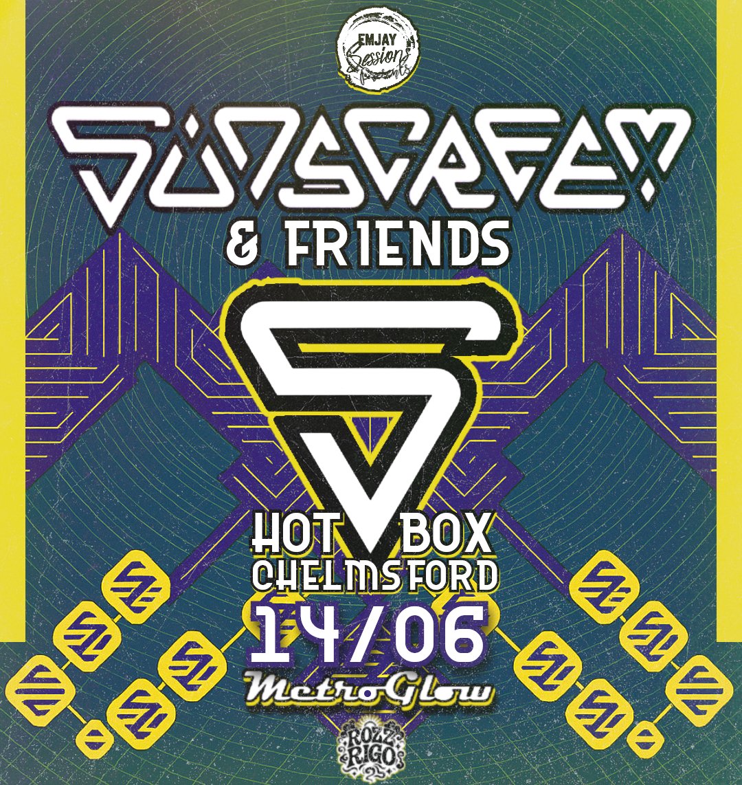 Still a few tix left for Nottingham 🌲⛪️ this Saturday eventhorizontickets.co.uk/event/sunscree… AND we're back in Chelmsford Hotbox June 14th!😀
#sunscreem #sunscream #oldschool #perfectmotion #loveumore #thechapel #hotbox #metroglow