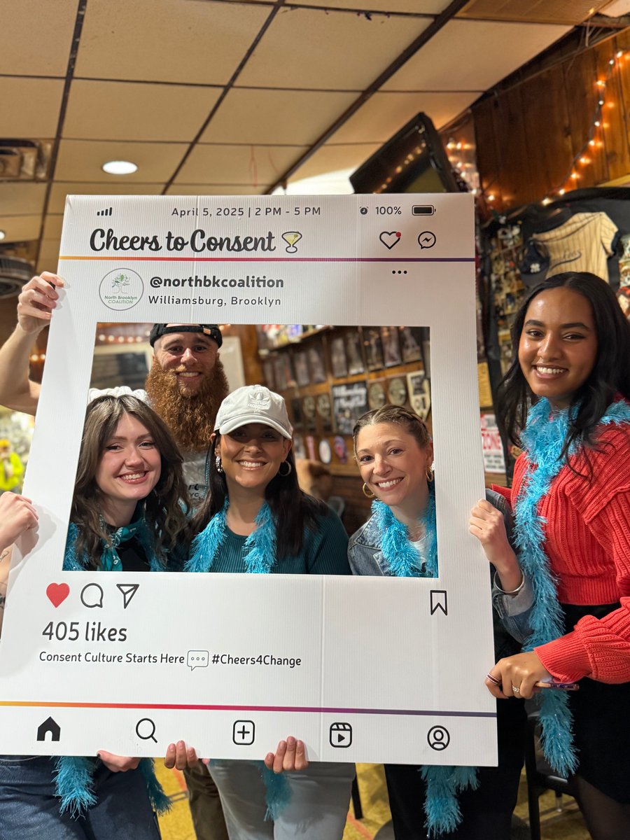 NBCAFV's tweet image. This weekend, we hosted our first Cheers to Consent bar crawl with Outsmarting! 🎉 We raised awareness about sexual assault prevention, shared facts, and empowered participants. We also signed up bars for @OutSmartNYC bystander training. 💪

Stay tuned!
 instagram.com/reel/DIOx6VhRv…