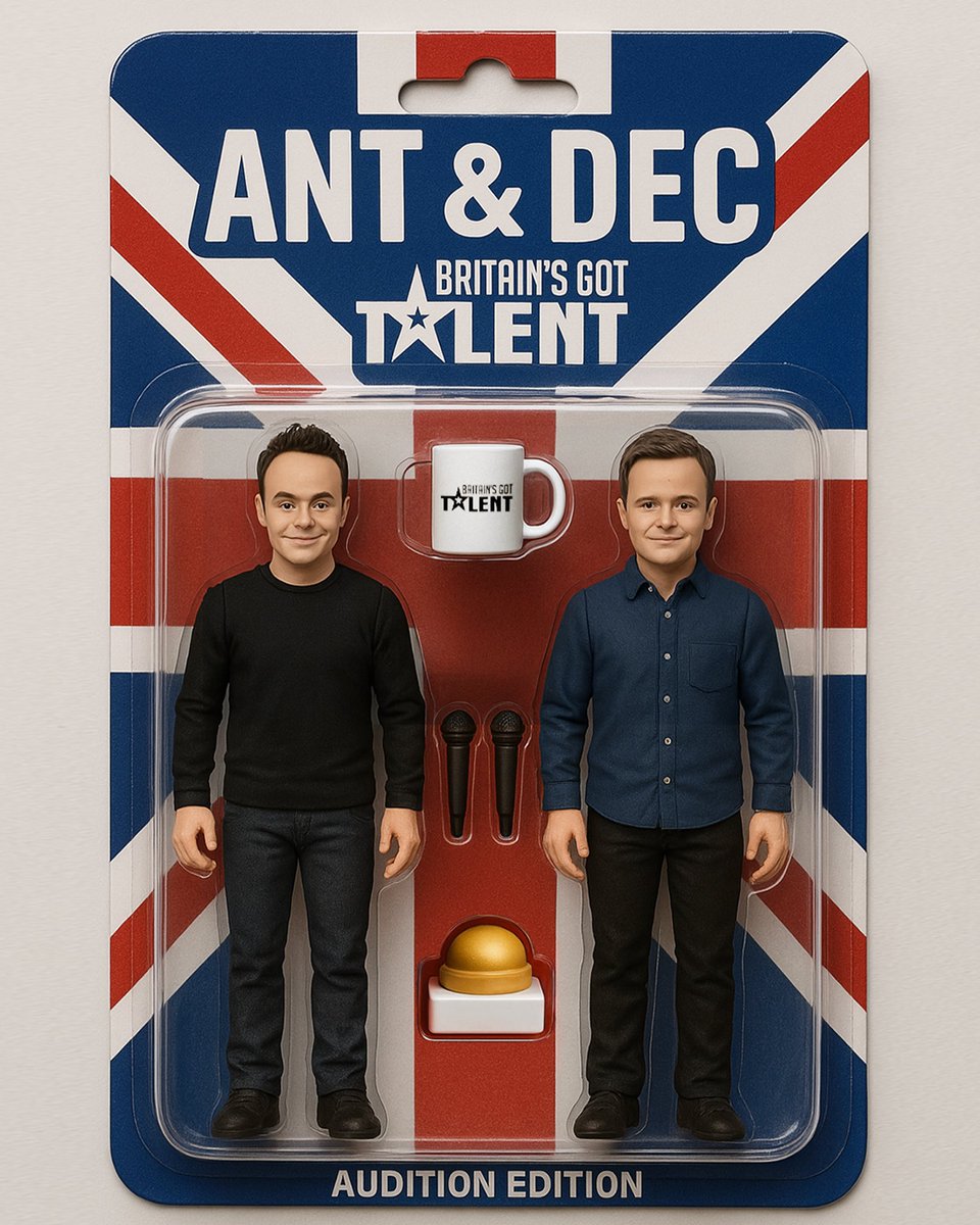 antanddec's tweet image. Warning: Contains small parts ⚠️😂