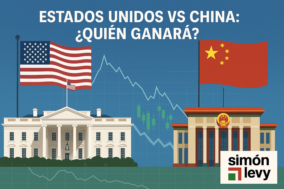 SimonLevyMx's tweet image. 🇺🇸 🇨🇳 Estados Unidos vs China: ¿quién ganará?

Estamos en medio de la batalla económica más grande del siglo. No hay tanques, no hay misiles. Lo que hay es algo mucho más sofisticado: una guerra de monedas, de deuda, de tasas de interés y de recaudación fiscal.

Trump no quiere…