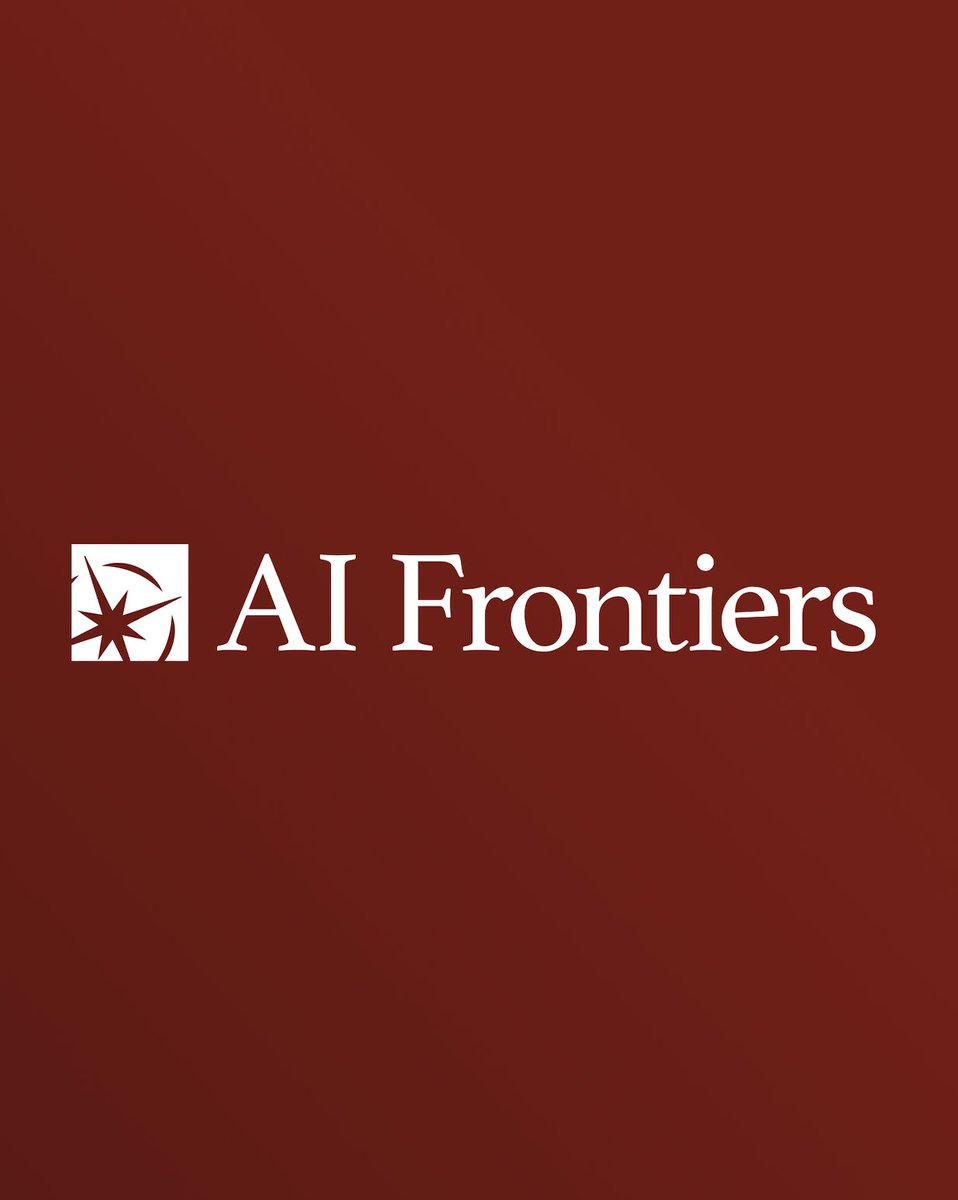 We’re launching AI Frontiers, a publication on AI’s most pressing questions.

Articles:
- Why Racing to Superintelligence Undermines US National Security
- The Challenges of Governing AI Agents
- What AI Risk Management Can Learn From Other Industries
- and more...

Link ⬇️