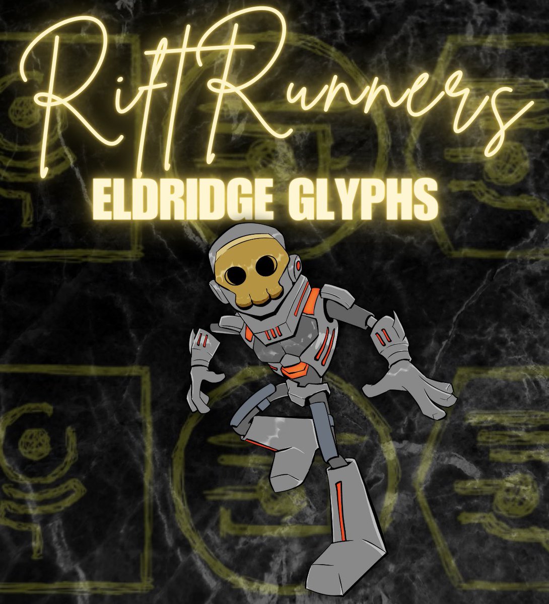 LemonHedd (@samjaime) on Twitter photo The Eldridge Glyphs are awakening.
Mint begins Friday,4/11 @ 4PM EST on OS
222 unique sigils of cosmic power.
Forged before time.
Revealed now.
.01 ETH | Supply: 222
Join <a href="/RiftRunnersNFT/">Rift Runners</a> discord for info:
discord.gg/KbJv7PZMEH
#EldridgeGlyphs #NFT #OpenSea #MintAlert The Eldridge Glyphs are awakening.
Mint begins Friday,4/11 @ 4PM EST on OS
222 unique sigils of cosmic power.
Forged before time.
Revealed now.
.01 ETH | Supply: 222
Join <a href="/RiftRunnersNFT/">Rift Runners</a> discord for info:
discord.gg/KbJv7PZMEH
#EldridgeGlyphs #NFT #OpenSea #MintAlert