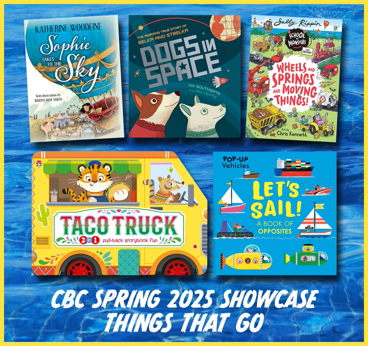 We're thrilled to share that FIVE Kane Miller titles have been included as part of <a href="/CBCBook/">Children's Book Council</a>'s Spring 2025 Things That Go Showcase!

#kidlit