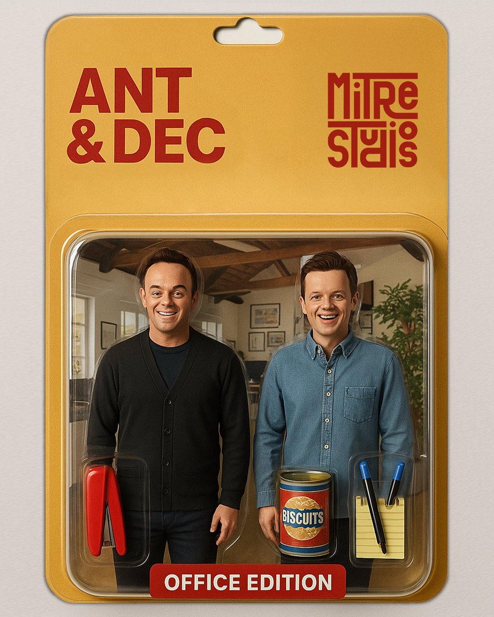 The real star of the office is the biscuit tin 🍪🙌