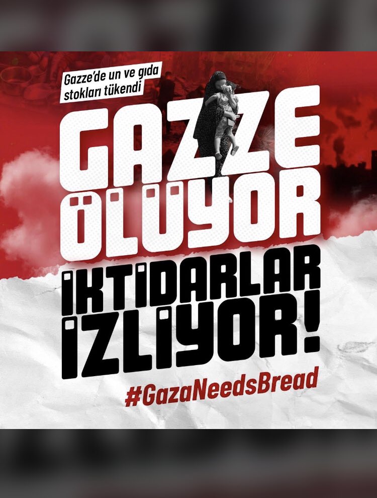 #GazaNeedsBread !