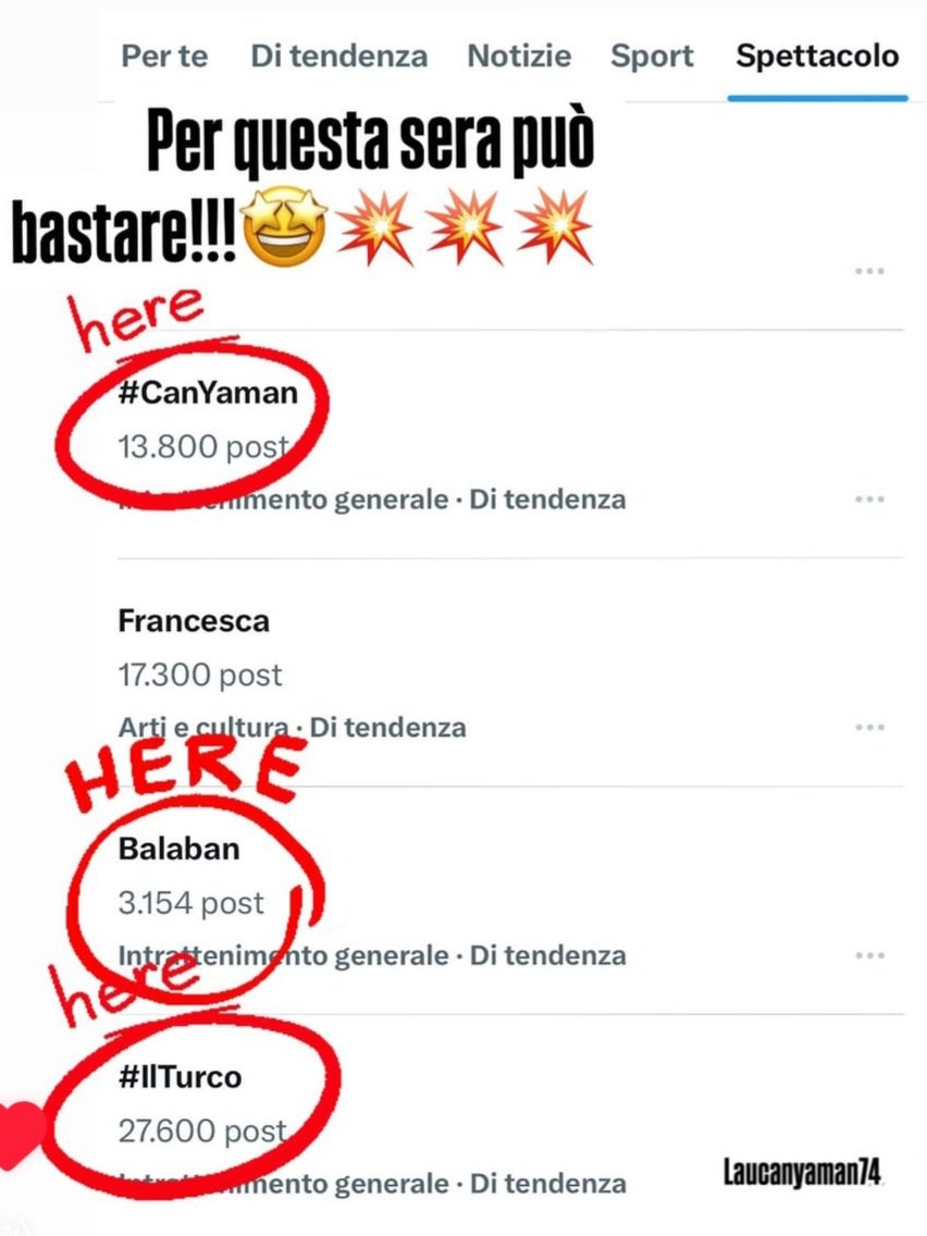 تريند أيضا في ايطاليا ليوم كامل 👏🔥🧿#CanYaman #ElTurco #جان_يامان #التوركو ولازال يحقق مشاهدات بالملايين بالقارات اجمع