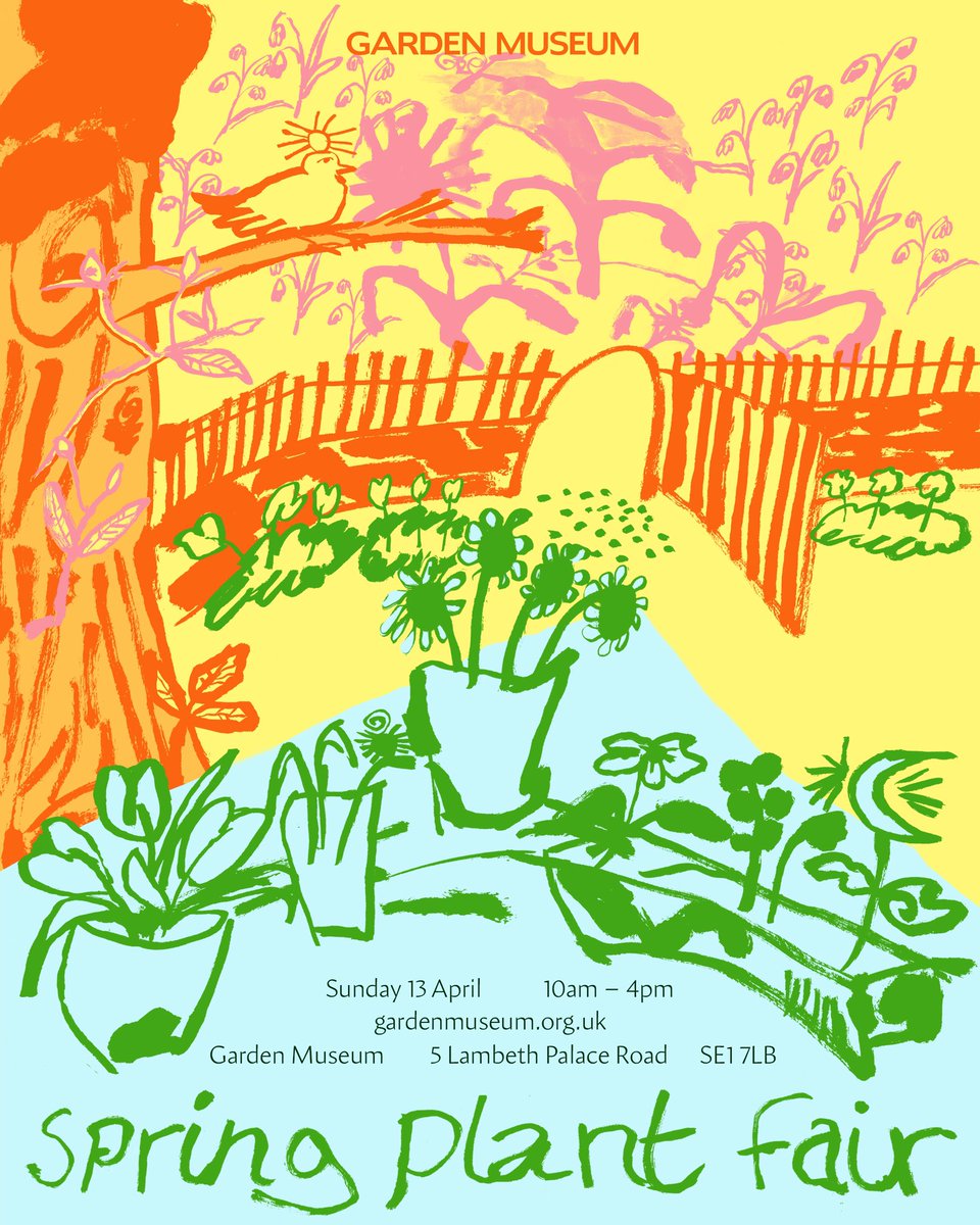 Looking forward to returning to the #gardenmuseum on Sunday for their annual #plantfair. Always one of our April highlights. If you’re coming along please pop by and say Hi. #specialistnursery #shadeplants