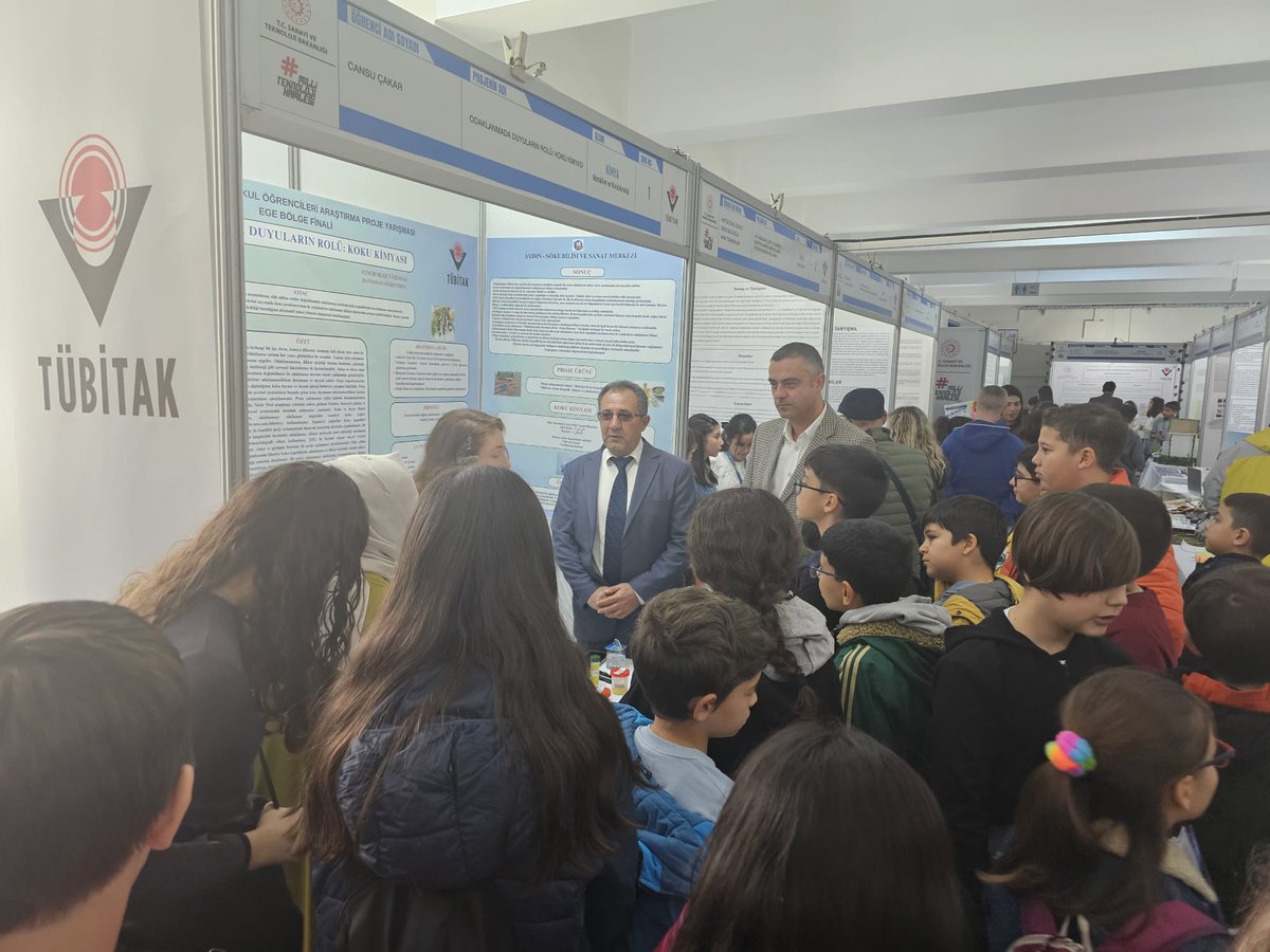 sokebilsem's tweet photo. TÜBİTAK 2204B Ortaokullar arası araştırma projeleri Ege Bölge finallerinde yarışan ekibimizi İlçe Milli Eğitim Müdürümüz Sayın Şerafettin YAPICI ve Kurum Müdürümüz Oğuzhan ÖZEVCİMEN ziyaret ederek finallerde muvafakiyetler dilemişlerdir.
@SokeKaymakam 
@Aydin_MEM 
@sokemem https://t.co/CLcunt7kl0