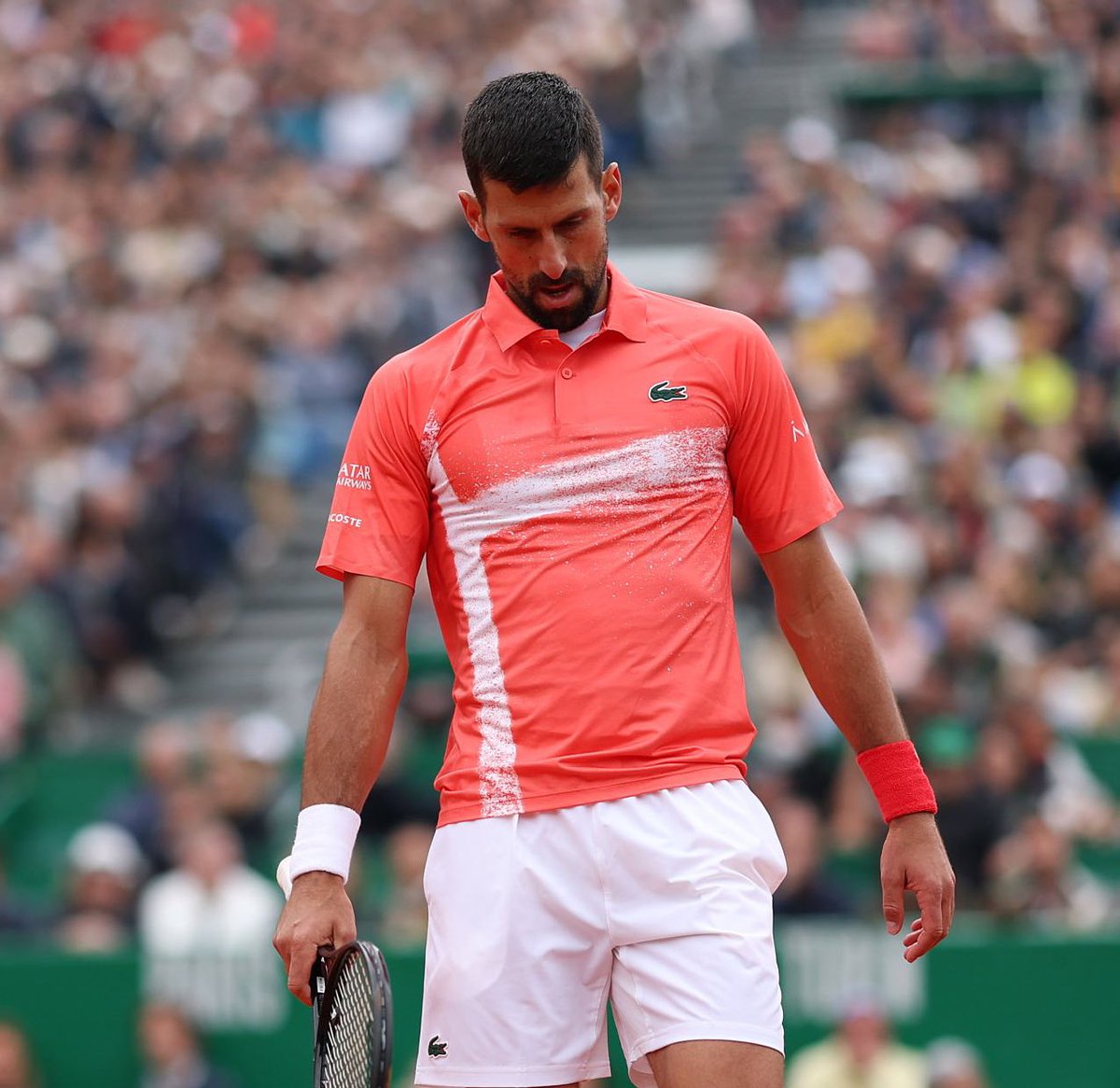 UniversTennis's tweet image. 🎙️🇷🇸 Novak Djokovic après sa défaite à Monte-Carlo : 

🗣️ « J'espérais que ça n'arriverait pas, mais il y avait de fortes chances que je joue comme ça aujourd’hui. C'est une sensation horrible, et je suis vraiment désolé pour tous ceux qui ont assisté à ça.

Je n'avais pas…