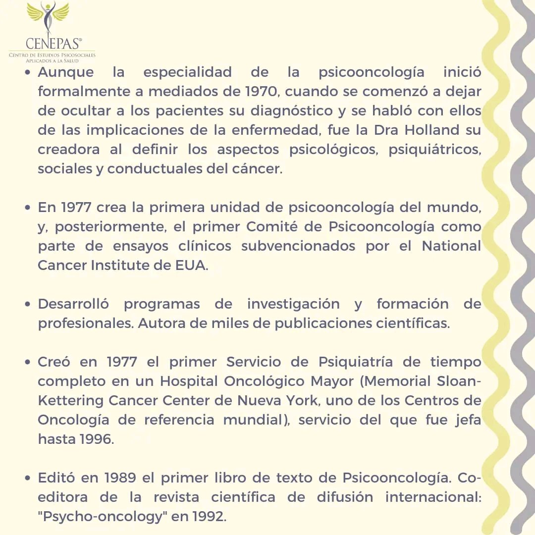 CENEPASMEXICO's tweet photo. ¿Conoces el origen de la Psicooncología?
En este 1er Día Mundial de la Psicooncología (abril 9), rendimos un tributo a la mujer que creó esta especialidad cuando se percató del impacto emocional y necesidades de pacientes y familias que atravesaban una enfermedad llamada CÁNCER. https://t.co/LsnTErzvpj