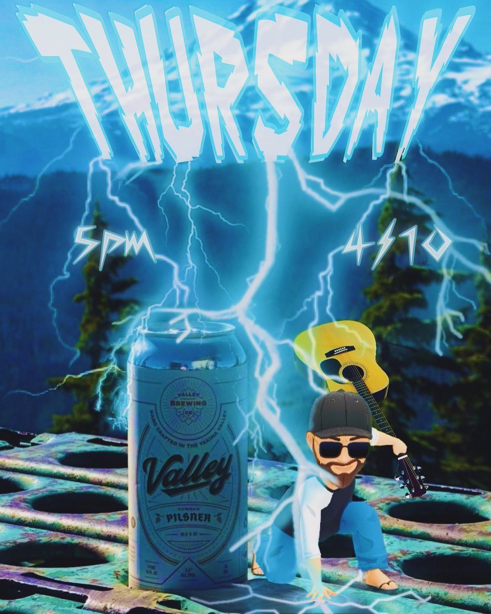 VaughtRock's tweet photo. Thursday im back at @valleybrewingco in #Yakima #Wa starting at 5pm https://t.co/OTq27wtzaw