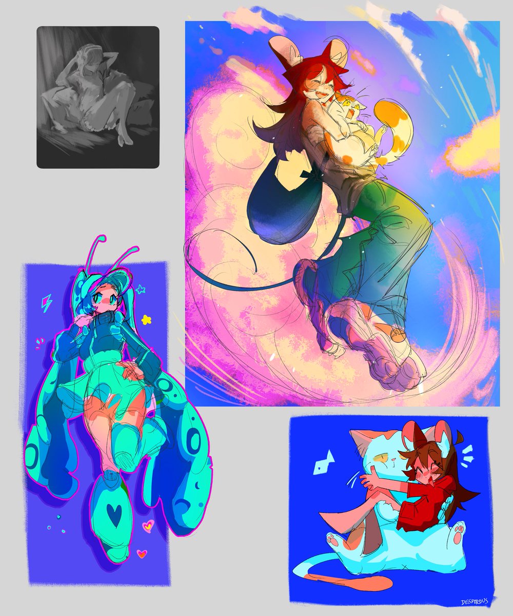 Doodle and study. Ciao my beloved