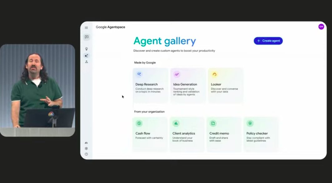 Bradley F. Shimmin (@brad_shimmin) on Twitter photo Watching <a href="/Google/">Google</a>  Cloud Next keynote just now and enjoying Greg Weiss' AgentSpace demo (pic below). This is the level of abstraction the enterprise needs if it's going to ply agentic AI across the business. We don't build, we assemble, adapt, and expand. Watching <a href="/Google/">Google</a>  Cloud Next keynote just now and enjoying Greg Weiss' AgentSpace demo (pic below). This is the level of abstraction the enterprise needs if it's going to ply agentic AI across the business. We don't build, we assemble, adapt, and expand.