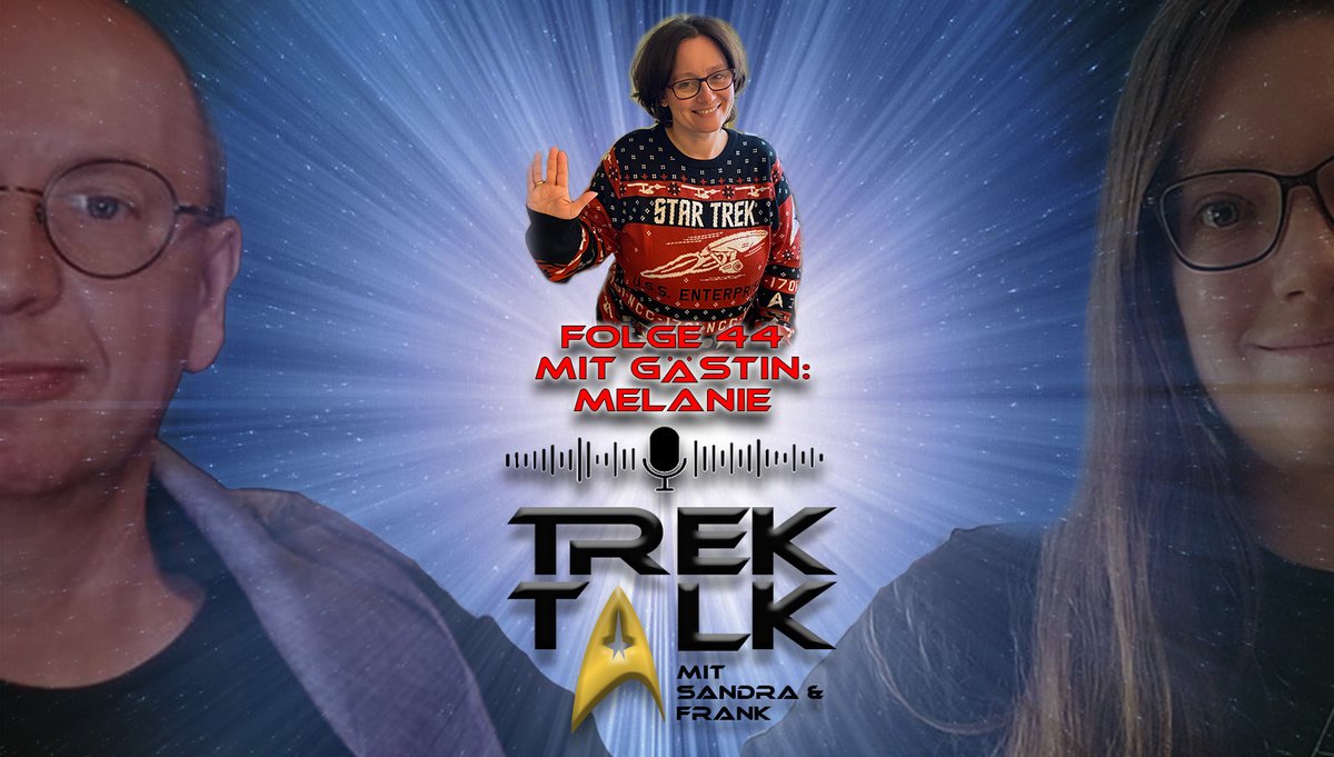 Und wieder haben wir eine Phantastische Gästin. Wir freuen uns sehr in dieser Folge Melanie <a href="/MeandaMeanda/">MeAnda</a>  begrüßen zu dürfen.😊Wir hatten ein tolles Gespräch über Melanies Leben mit Star Trek.  Unbedingt reinhören. 
Link zur Folge: trek-talk.podigee.io/54-neue-episod…
#StarTrek