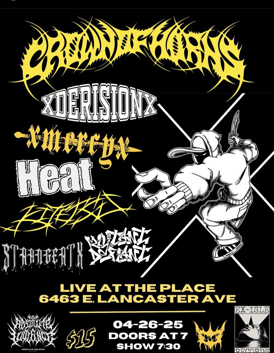 2 gigs comin up, lots of homies and hardcore