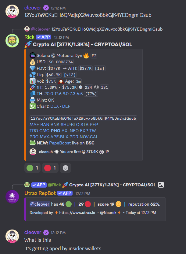 Shocked's tweet photo. Another day another dollar for the Shocked crew 🧑‍🍳

377K MC scan -> 5.1M ATH within less then one hour 

Opportunity is always there if you're in the right places https://t.co/G92NObIHPt
