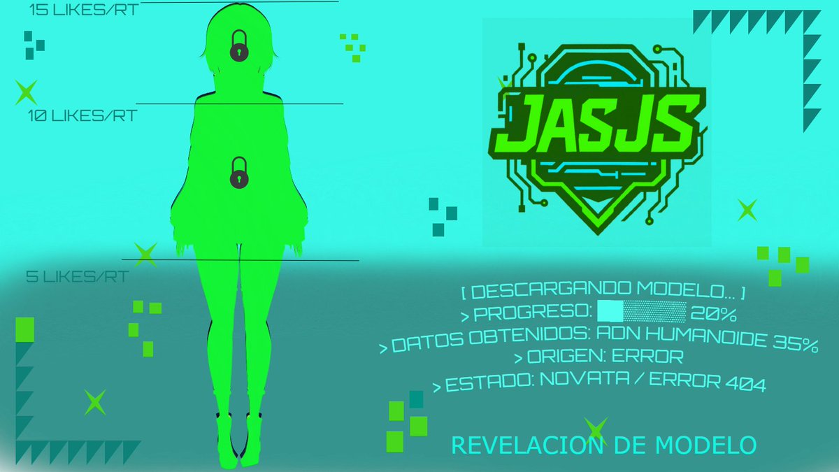 Jasjsvt_'s tweet photo. Espero que me acompañen en esta aventura🤖
#vtuberes #debutvtuber #vtuber #modelrevel https://t.co/wMzWMziZEF