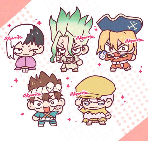 5 mochi generals #dcst #drstone 