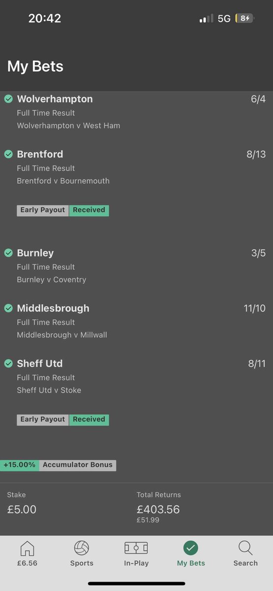 Another beautiful win for the group 💸