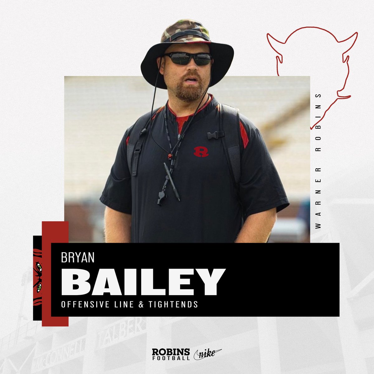 Welcome to Demon Nation, Coach Bailey‼️