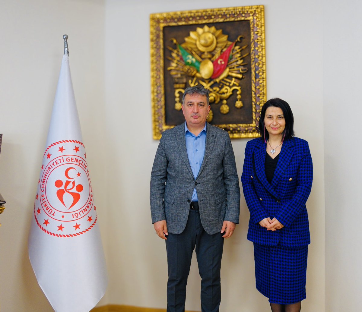 Çevre Sehircilik ve İklim Değişikliği Bakanlığı Bakan Müşaviri <a href="/OzcSaliha/">Saliha Özçınar</a>’a nazik ziyaretleri için teşekkür ediyorum.