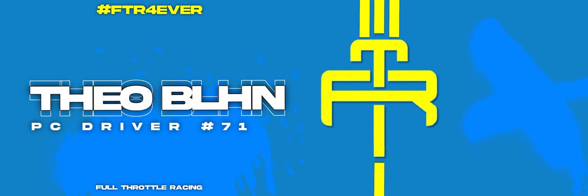 Theo Blhn (@theo_blhn_) on Twitter photo As I announced on my profile, I am joining <a href="/FTR_Simracing/">Full Throttle Racing</a>. He has a big project so I can't wait to make it happen. 👀 As I announced on my profile, I am joining <a href="/FTR_Simracing/">Full Throttle Racing</a>. He has a big project so I can't wait to make it happen. 👀