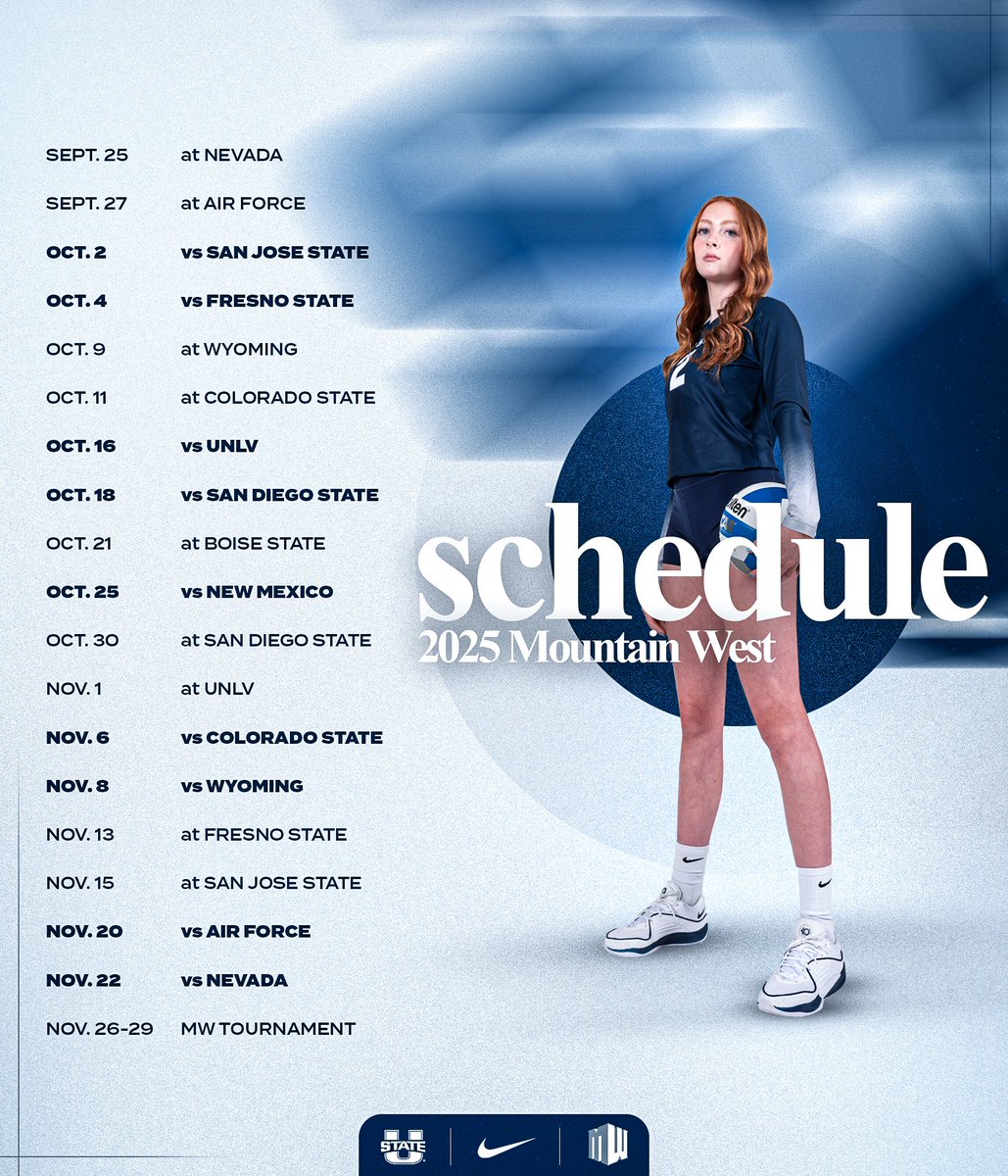 We'll see you back at Club Estes 😎

Our 2025 Mountain West schedule is out now!

📰 - bit.ly/42pOjYy

#AggiesAllTheWay