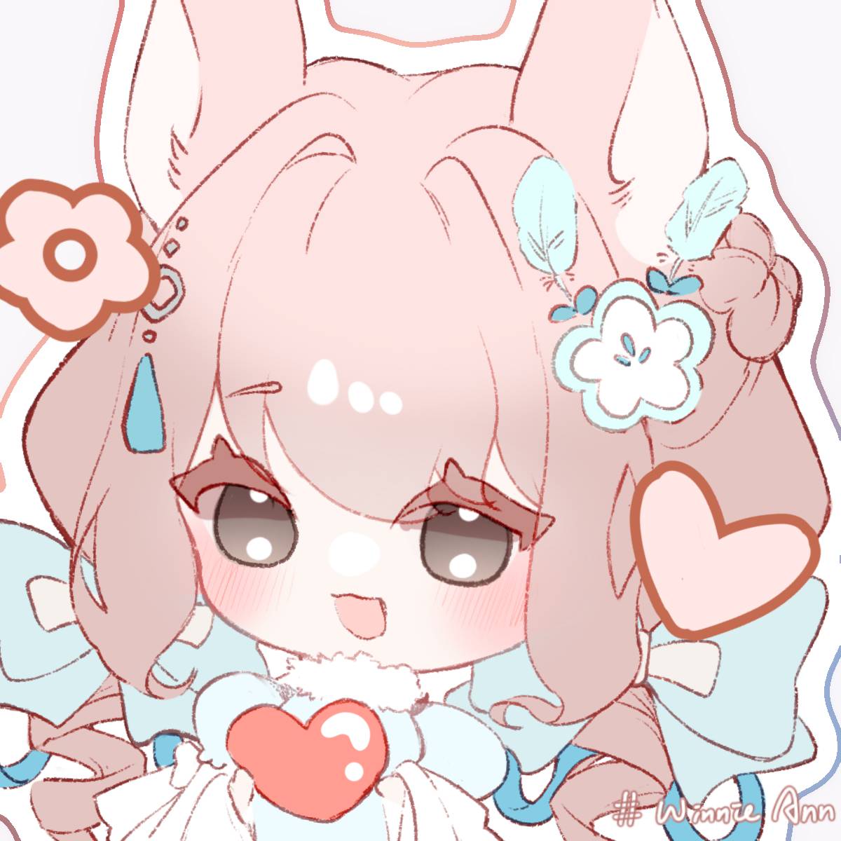 🎀突襲小抽獎🎀
脆上辦了小抽獎，想來這裡也都低浮💦
於是決定,,這裡也辦小小抽！

只要追蹤我+轉推+隨意留言即可參加🌸
截止日在4/13，歡迎擴散✨🩷

✨抽抽：
塗鴉Q （如下圖）* 1

衝衝人數多有機會再加碼++
需要有完整角色造型給我哦！
贈圖都會落款❗商業可使用✔️
約5-6月畫/目前委託也正開放中💞