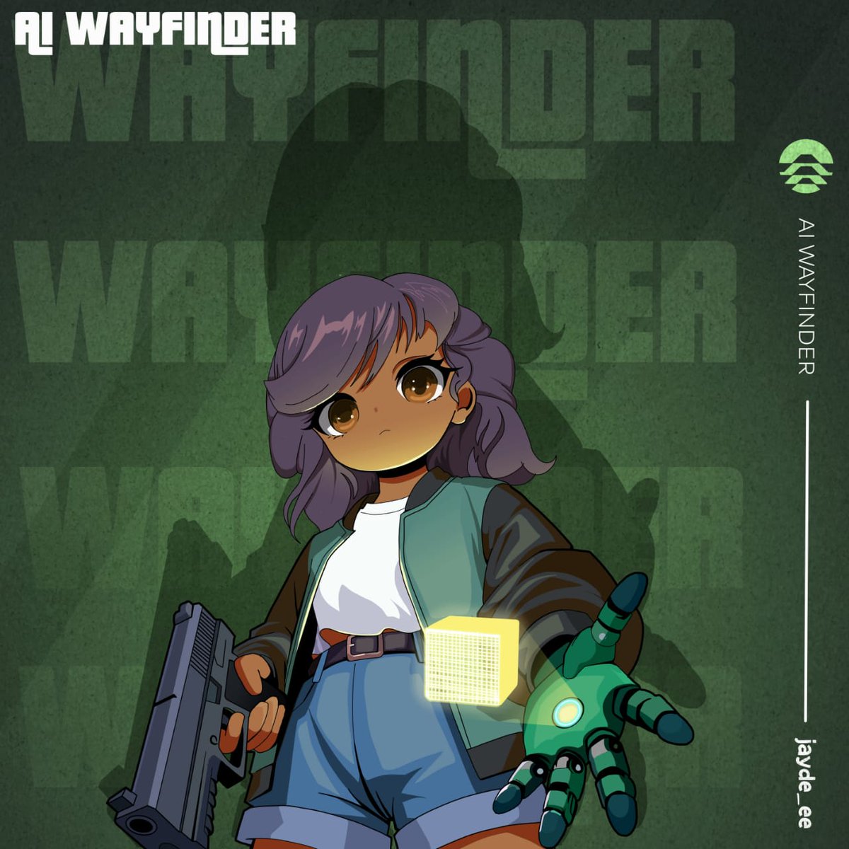 vortex11studio's tweet photo. Gm legends☀️

With one hand she decodes the grid, with the other she defends it.

Commissioned by @jayde_ee https://t.co/9zePAJVoVR
