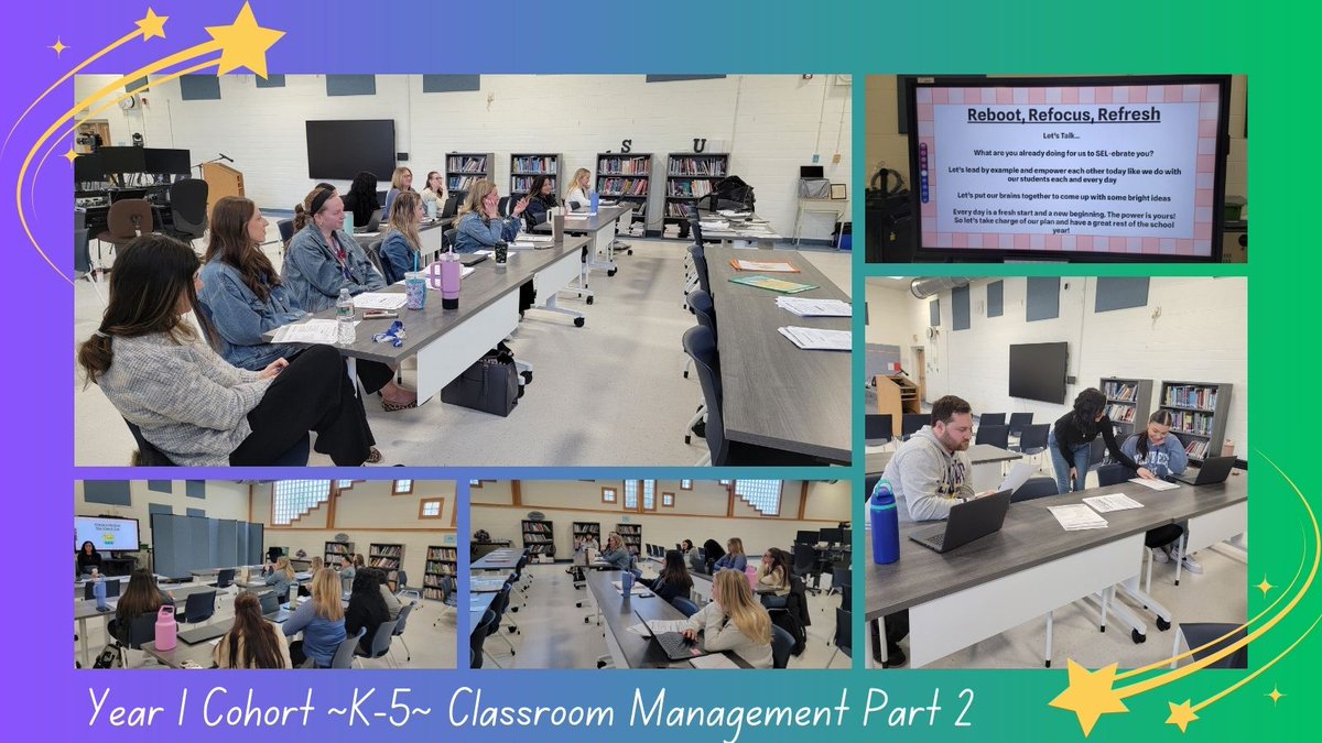 SayrevilleUniversity (@sboepd) on Twitter photo The learning continues at SU with our Year 1 Cohort of K-5 teachers.  A special thank you to Lauren Bellina for sharing her expertise on Classroom Management.  Our teachers left with amazing strategies and tips to bring back to their classrooms! The learning continues at SU with our Year 1 Cohort of K-5 teachers.  A special thank you to Lauren Bellina for sharing her expertise on Classroom Management.  Our teachers left with amazing strategies and tips to bring back to their classrooms!