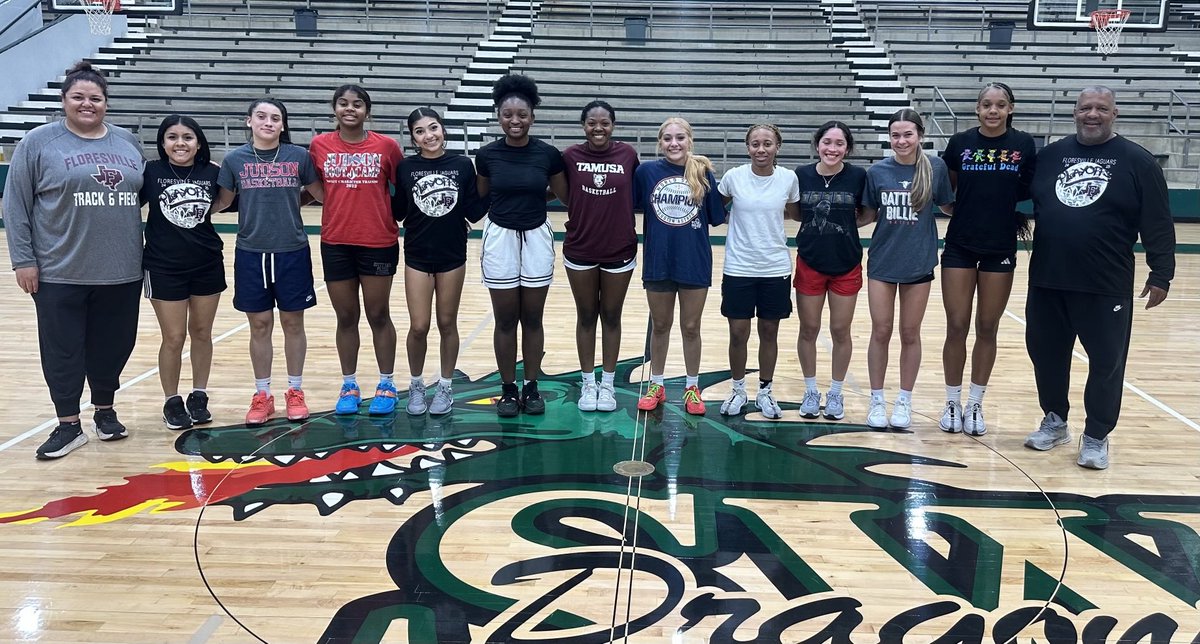 It’s Team Leonard! Practice last nite at SWest HS for girls <a href="/S3AHoopsCoaches/">San Antonio Area Association of Basketball Coaches</a> All Star🏀game Sunday 2 pm at OLLU. 
⁦<a href="/JISDRocketPride/">Judson High School</a>⁩ ⁦<a href="/_ECGBasketball/">ECwomensBasketball</a>⁩ ⁦<a href="/southsideisd/">Southside ISD</a>⁩ ⁦<a href="/PantherSportsMV/">MVISD Panther Athletics</a>⁩ ⁦<a href="/devineisd/">Devine ISD</a>⁩ 
⁦<a href="/FloresvilleISD/">Floresville ISD</a>⁩