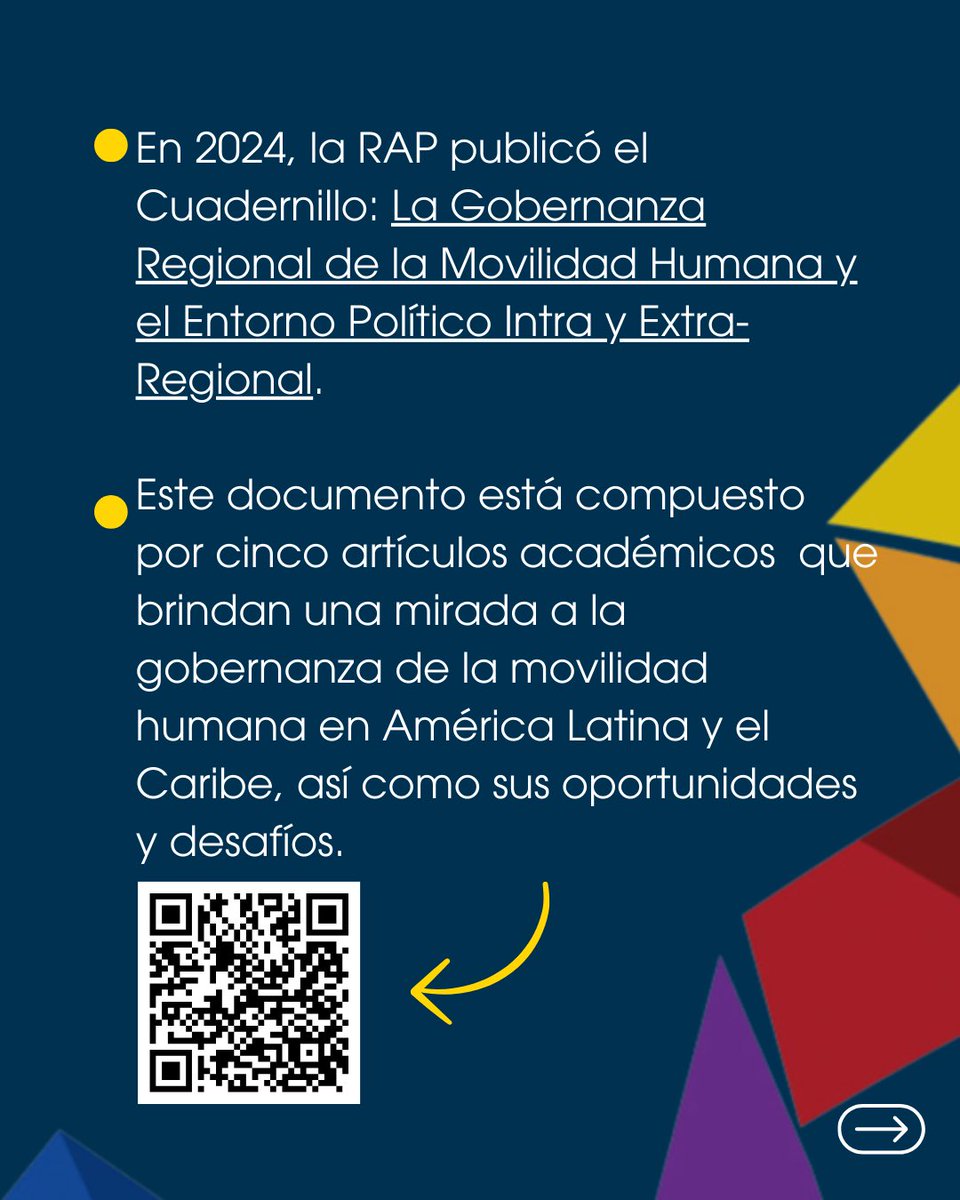 ProcesoQ's tweet photo. 🌎✍🏽 La Red Académica del #ProcesodeQuito articula iniciativas de investigación sobre la migración y la protección internacional en América Latina y el Caribe.
📌Si quieres que tu universidad o centro de investigación sea parte de la RAP escríbenos: st@procesodequito.org https://t.co/VtpQijY8ac
