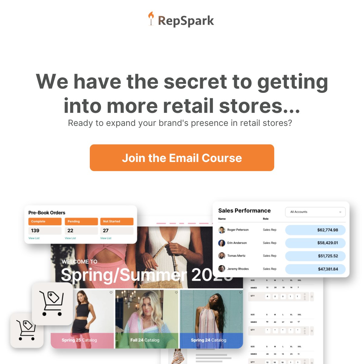repsparkhq's tweet image. Ready to expand your brand&apos;s presence in retail stores? 

Sign up for the six week #emailcourse to learn how your brand can get into more retail stores. 

hubs.ly/Q03glRkp0
#RepSpark #RetailStrategy #WholesaleBusiness #SmallBusinessGrowth #MarketingStrategy #B2BBetter