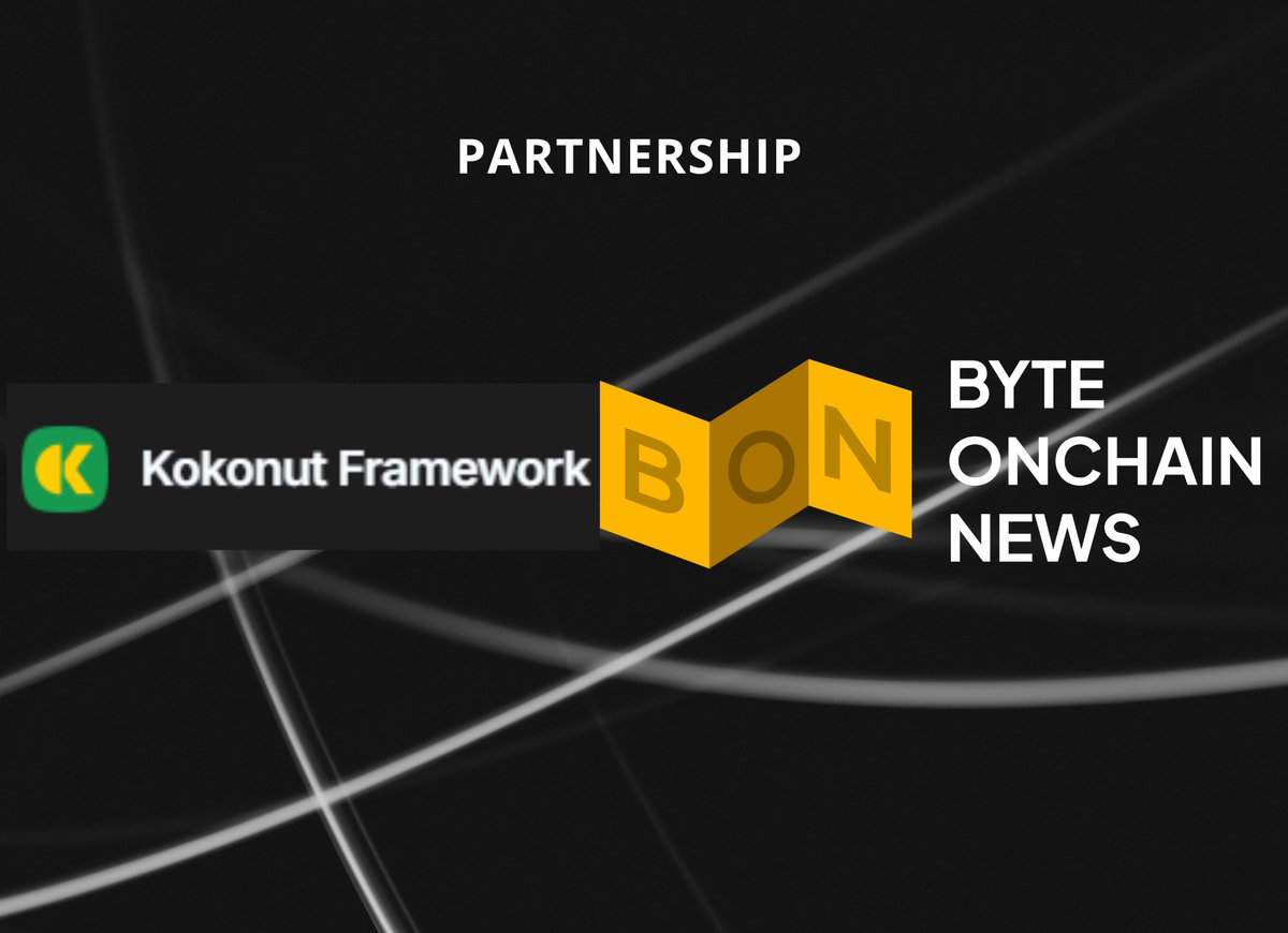 Byteonchainnews (@byteonchain) on Twitter photo We're are excited to announce that we just partnered with <a href="/KokonutNetwork/">Kokonut Network 💚🥥🌴</a>
Watch out for incredible opportunities this partnership will be bringing your way!
Are you excited about this partnership? We're are excited to announce that we just partnered with <a href="/KokonutNetwork/">Kokonut Network 💚🥥🌴</a>
Watch out for incredible opportunities this partnership will be bringing your way!
Are you excited about this partnership?