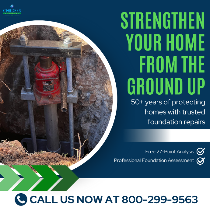 ChildersBrother's tweet photo. Foundation Issues? 🏠

Cracks or uneven floors can signal trouble. Trust Childers Brothers—50+ years of expertise in the Texas Panhandle.

📞 800-299-9563 or 🌐 https://t.co/FNWCzRV0nG. Flexible payments (WAC).

#FoundationRepair #HomeSafety https://t.co/szY4EOObxD