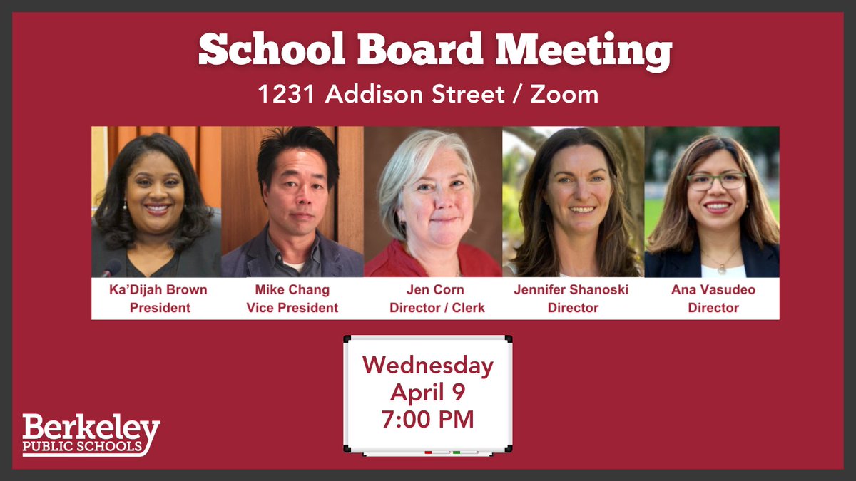 Berkeley Unified tweet media